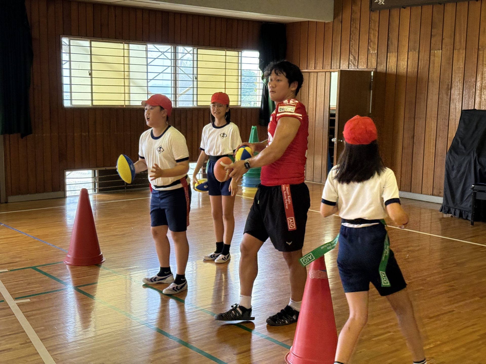 【地域貢献活動報告】長崎市立愛宕小学校にてフラッグフットボール体験授業を実施しました！
