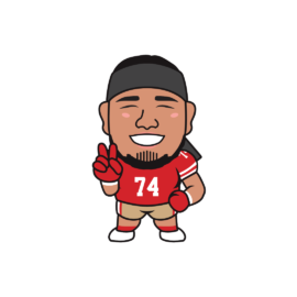 アクリルキーホルダー　＃74原 啓人